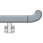 ราวจับทางเดิน FT-SHR40P Handrail