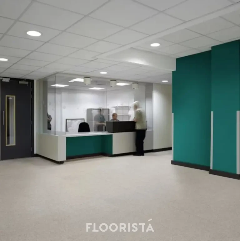 Vinyl flooring with terrazzo pattern, terrazzo pattern rubber tiles, grey FT-P9982