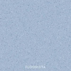 พื้นไวนิลลายหินขัด กระเบื้องยางลายหินขัด สีฟ้า FT-P1800 Terrazzo