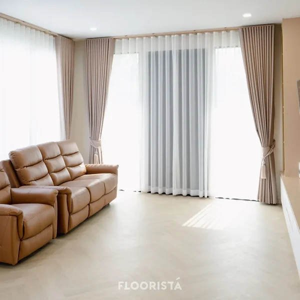 พื้น SPC ลายก้างปลา FT-M82128L-6