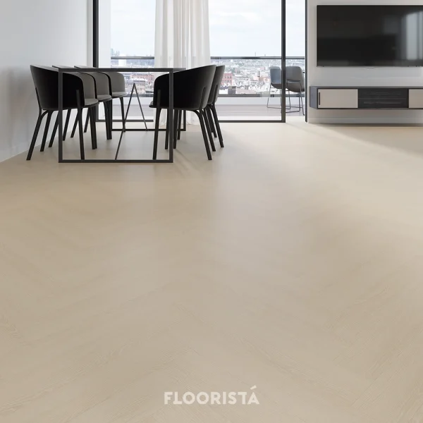 ตัวอย่างการติดตั้งกระเบื้องยาง SPC ลายก้างปลา FT-M82128L-6