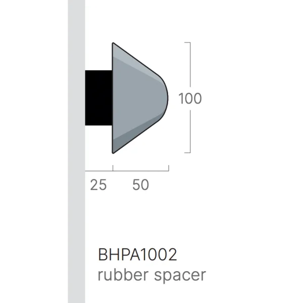 กันกะแทกหัวเตียง BHPA100