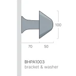 กันกะแทกหัวเตียง BHPA100