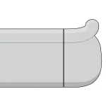 ราวจับทางเดินกันกระแทก FT-CHR160