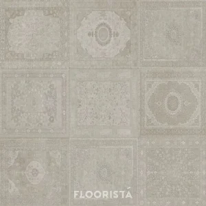 Antique tile pattern vinyl flooring, antique tile pattern rubber tiles FT-P3413