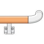 ราวกันกระแทกในโรงพยาบาล FT-SHR40W