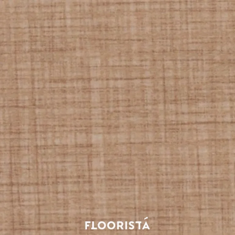 Fabric-patterned vinyl flooring, brown color, FT-R1804.