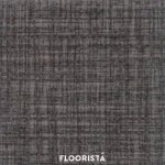 Fabric-patterned vinyl flooring, dark brown color, FT-R1807.