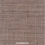 Fabric-patterned vinyl flooring, brown color, FT-R1808.