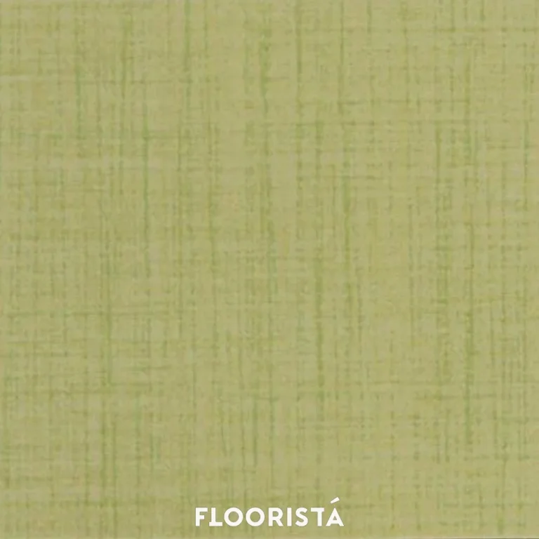 Fabric-patterned vinyl flooring, green color FT-R1809