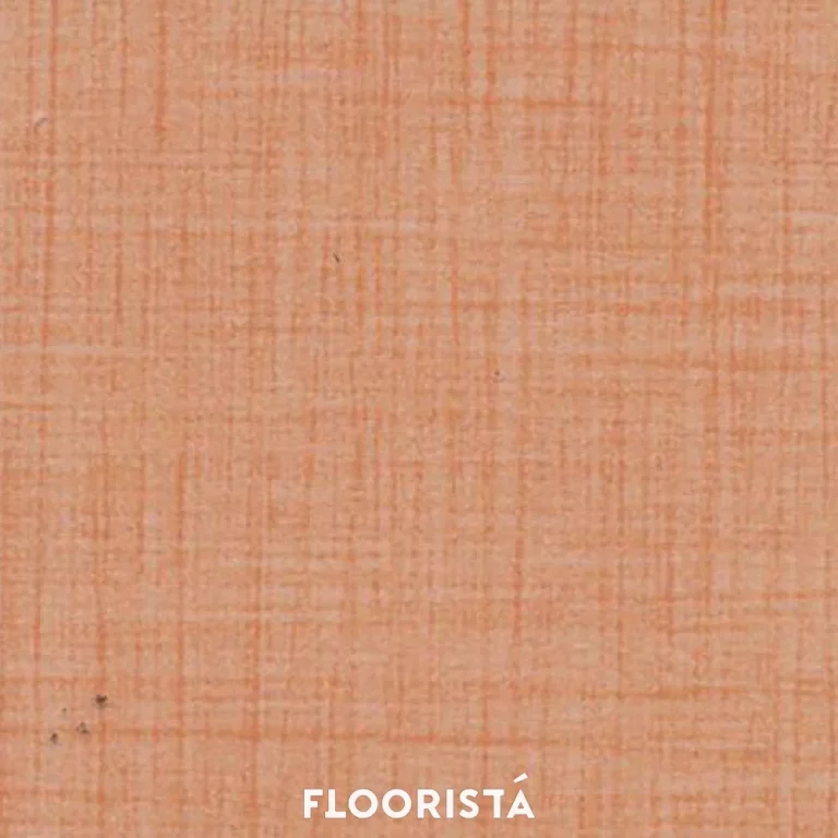 Fabric-patterned vinyl flooring, orange color FT-R1813