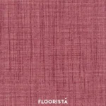 Fabric-patterned vinyl flooring, red color, FT-R1815.
