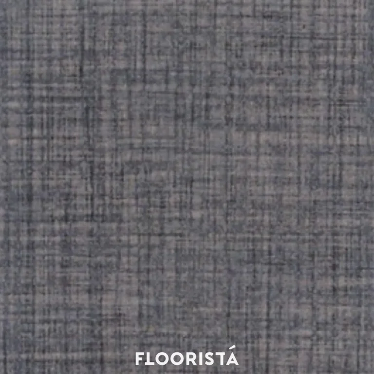 Fabric-patterned vinyl flooring, black color FT-R1816.