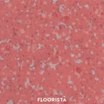 Terrazzo vinyl flooring, terrazzo patterned rubber tiles, red color FT-R6622