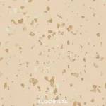 พื้นไวนิลลายหินขัด กระเบื้องยางลายหินขัด สีส้ม FT-R8508