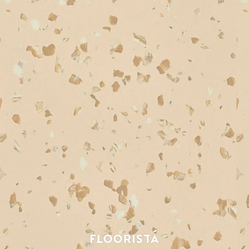 พื้นไวนิลลายหินขัด กระเบื้องยางลายหินขัด สีส้ม FT-R8508