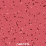 พื้นไวนิลลายหินขัด กระเบื้องยางลายหินขัด สีแดง FT-R8510