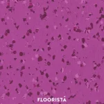 พื้นไวนิลลายหินขัด กระเบื้องยางลายหินขัด สีม่วง FT-R8512