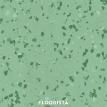 พื้นไวนิลลายหินขัด กระเบื้องยางลายหินขัด สีเขียว FT-R8515