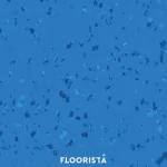 พื้นไวนิลลายหินขัด กระเบื้องยางลายหินขัด สีน้ำเงิน FT-R8518