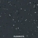 Vinyl floor with terrazzo pattern, black terrazzo vinyl tile, FT-R8527